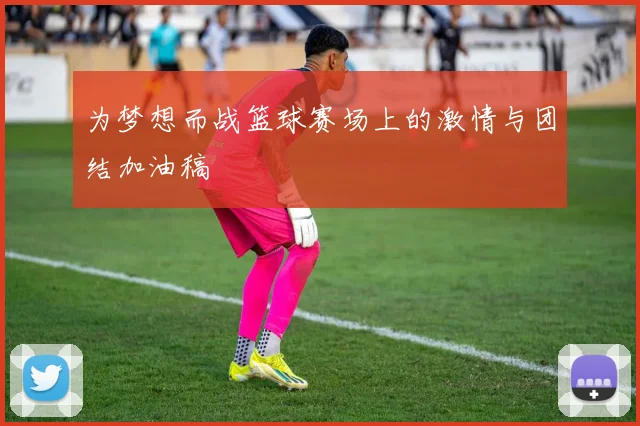 为梦想而战篮球赛场上的激情与团结加油稿